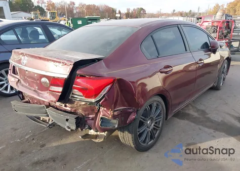 2013 Honda Civic Lx из США, поврежденный, VIN 2HGFB2F56DH564841